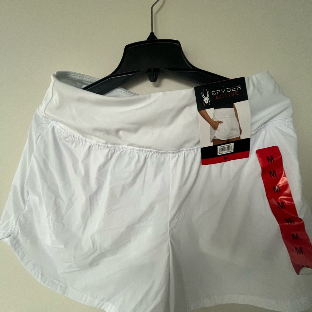 Women's White Shorts